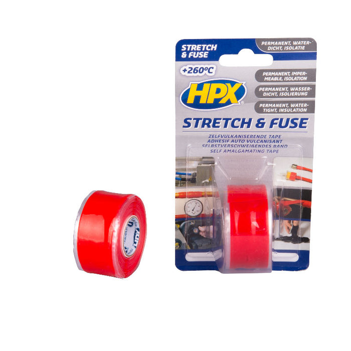 HPX Stretch & Fuse Zelfvulkaniserende tape 25mm x 3m