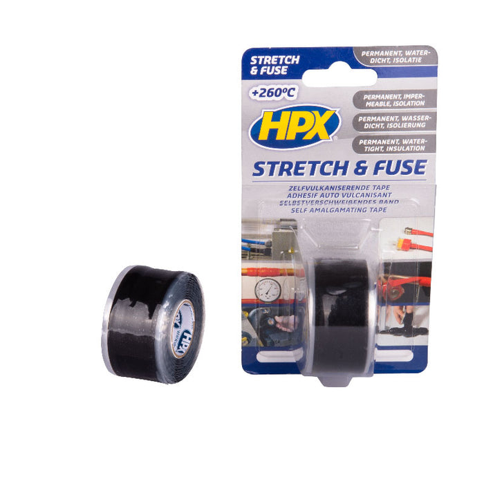 HPX Stretch & Fuse Zelfvulkaniserende tape 25mm x 3m